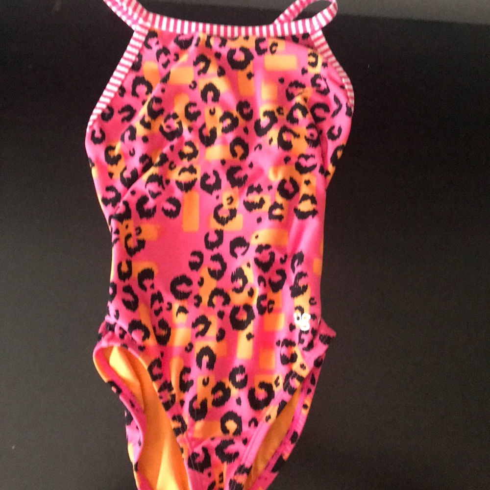 Girls size 8 Dolfin one piece swimsuit